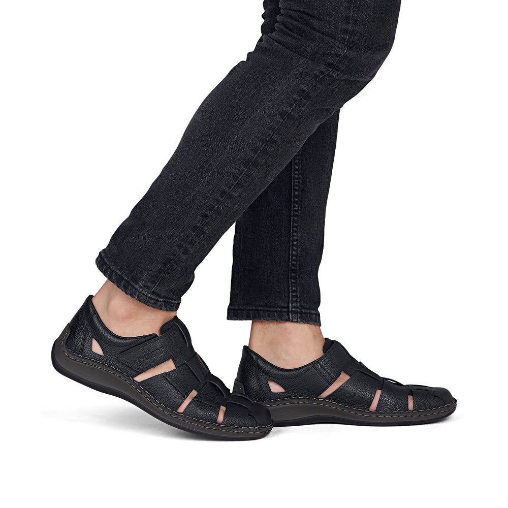 Pantofi Barbati Piele Naturala Rieker RIEK 05281