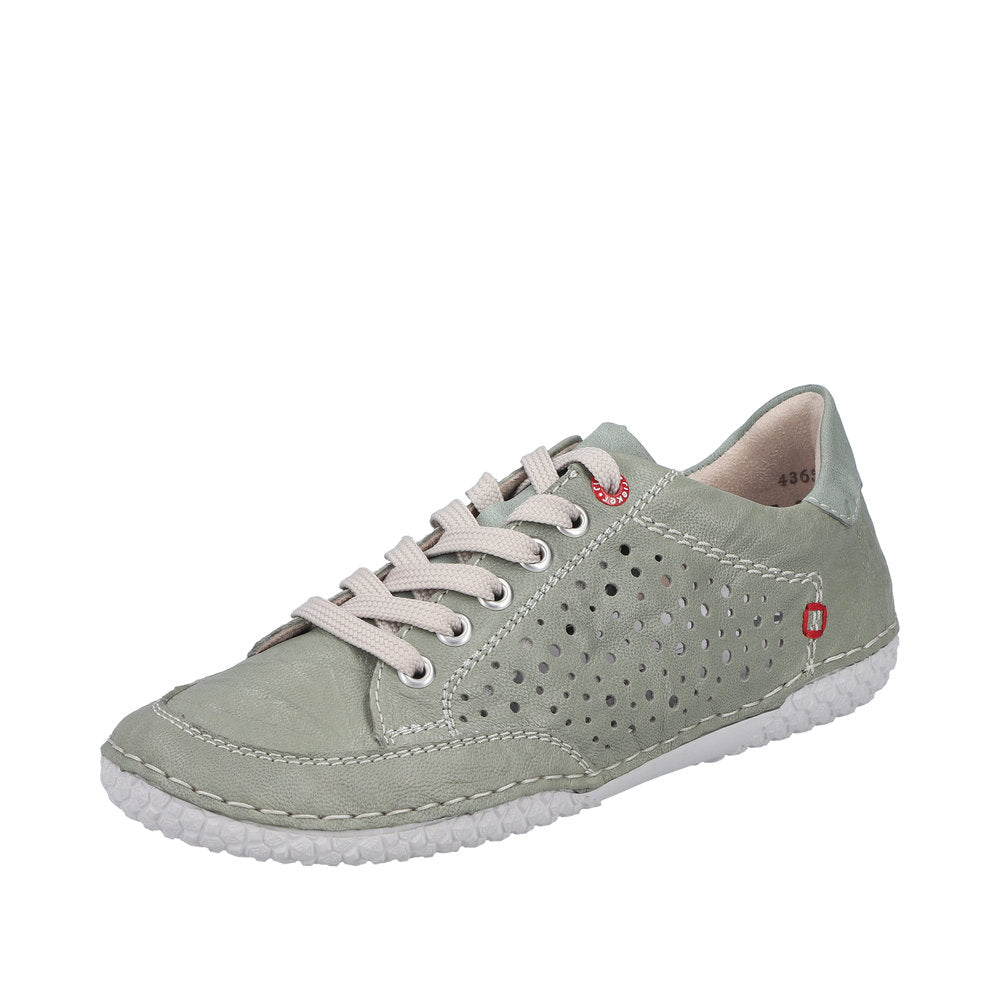 Pantofi din Piele Naturala Rieker 43651-52