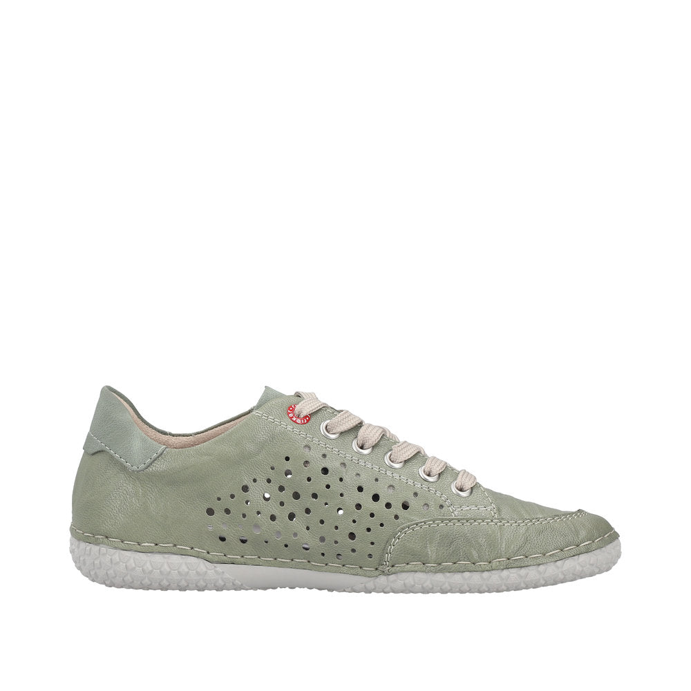 Pantofi din Piele Naturala Rieker 43651-52