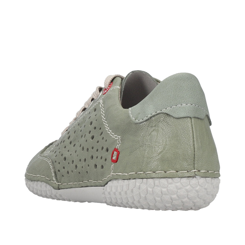 Pantofi din Piele Naturala Rieker 43651-52