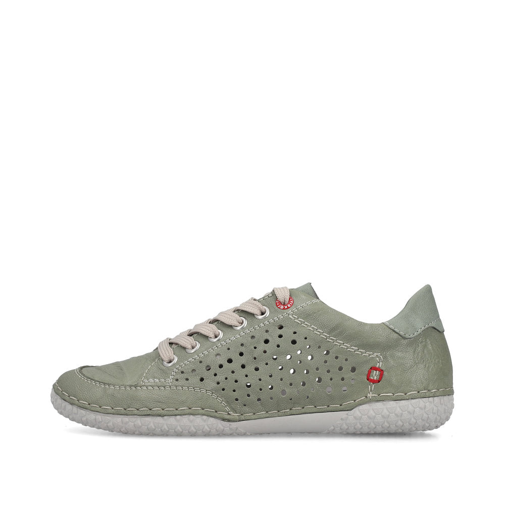 Pantofi din Piele Naturala Rieker 43651-52