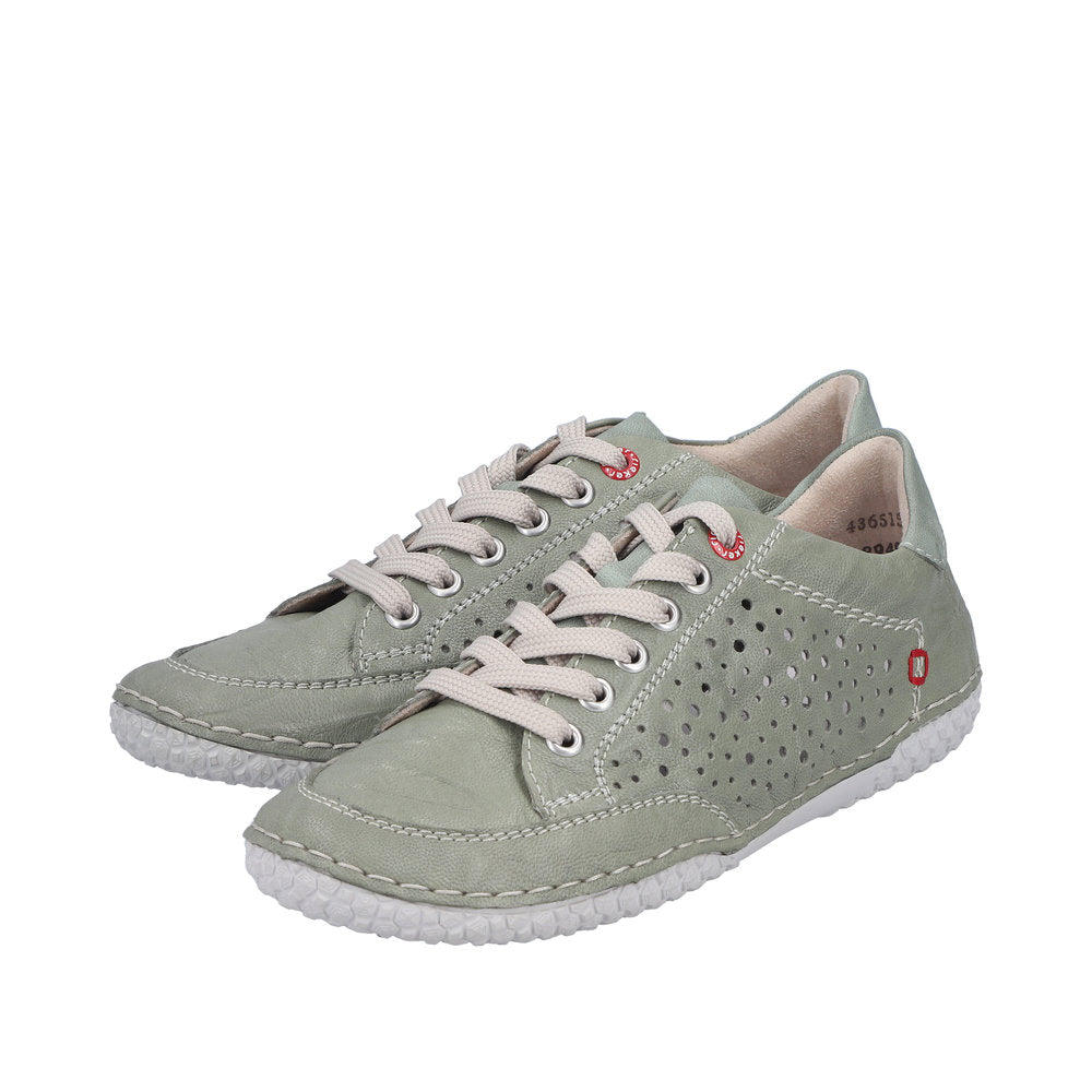 Pantofi din Piele Naturala Rieker 43651-52