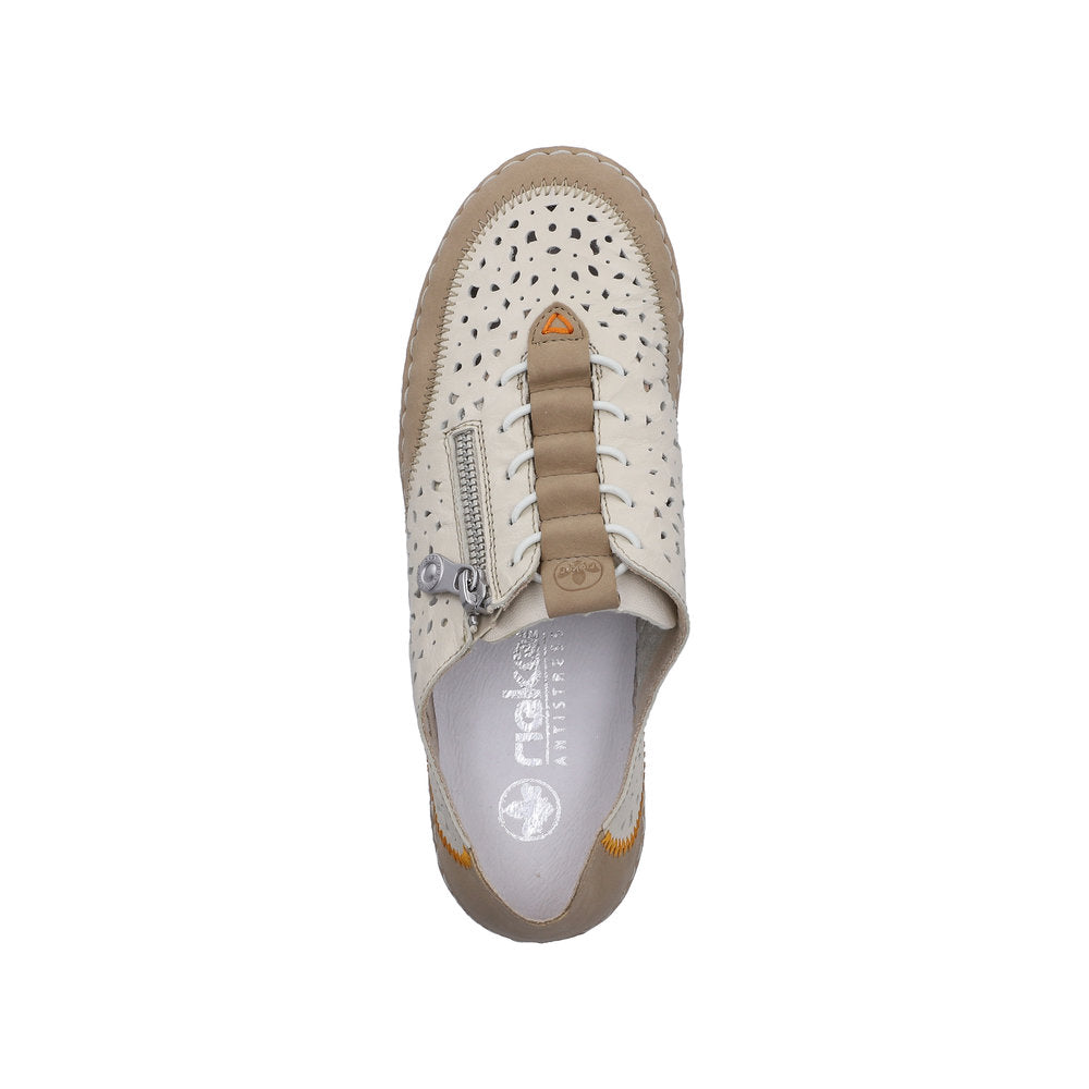 Pantofi din Piele Naturala Rieker 43665-64