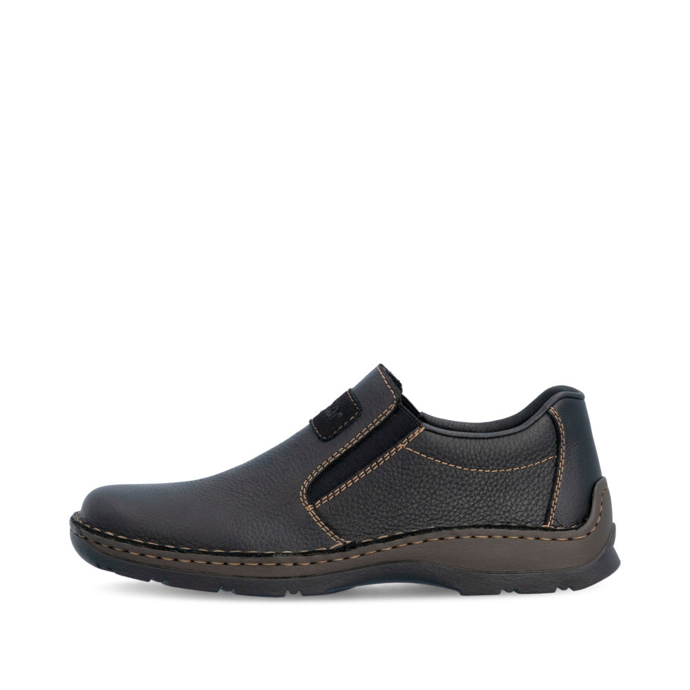 Pantofi Barbati Piele Naturala Rieker RIEK 05370 - imaginea 4