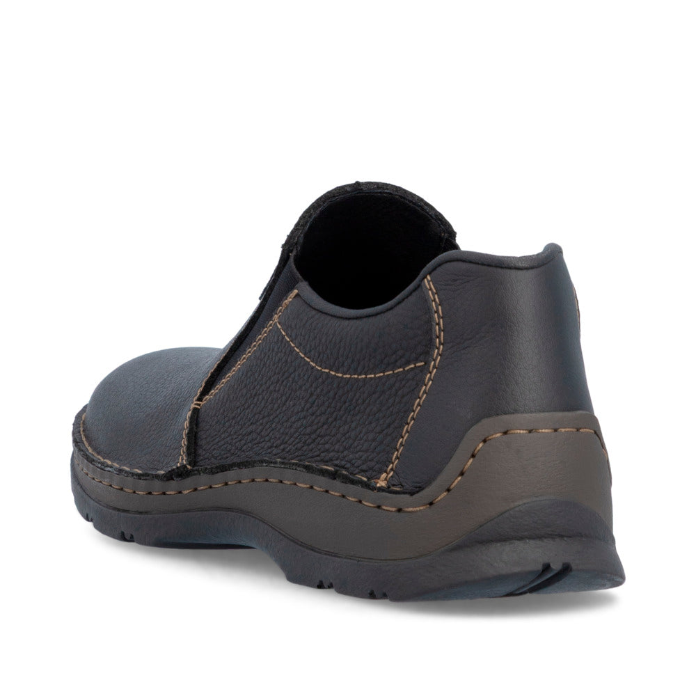 Pantofi Barbati Piele Naturala Rieker RIEK 05370 - imaginea 5