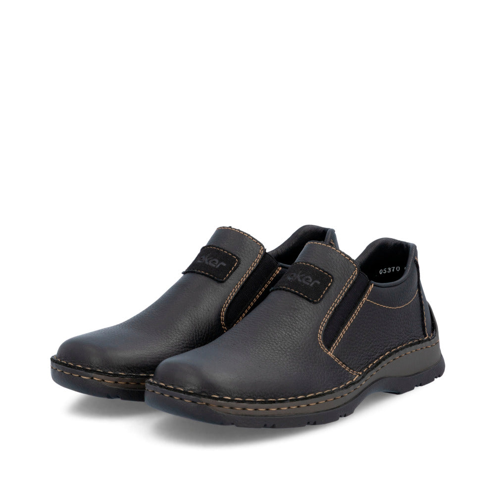 Pantofi Barbati Piele Naturala Rieker RIEK 05370 - imaginea 8