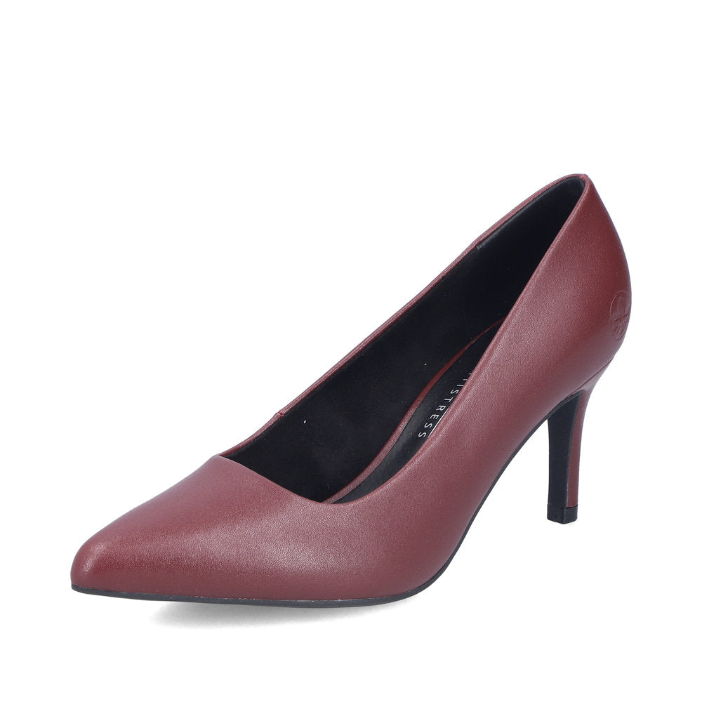 Pantofi Dama Piele Naturala Rieker RIEK 41160 Bordo