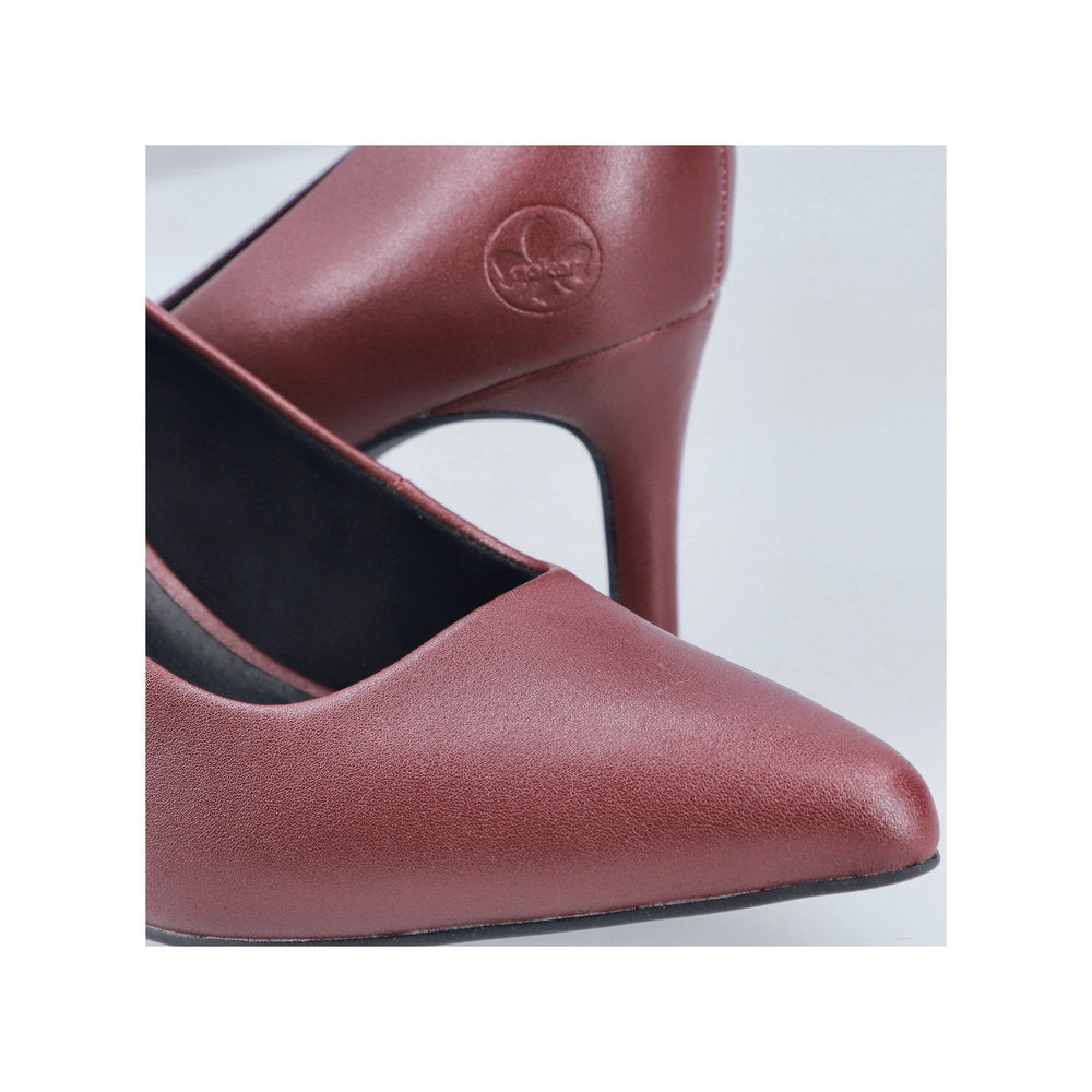 Pantofi Dama Piele Naturala Rieker RIEK 41160 Bordo - imaginea 14
