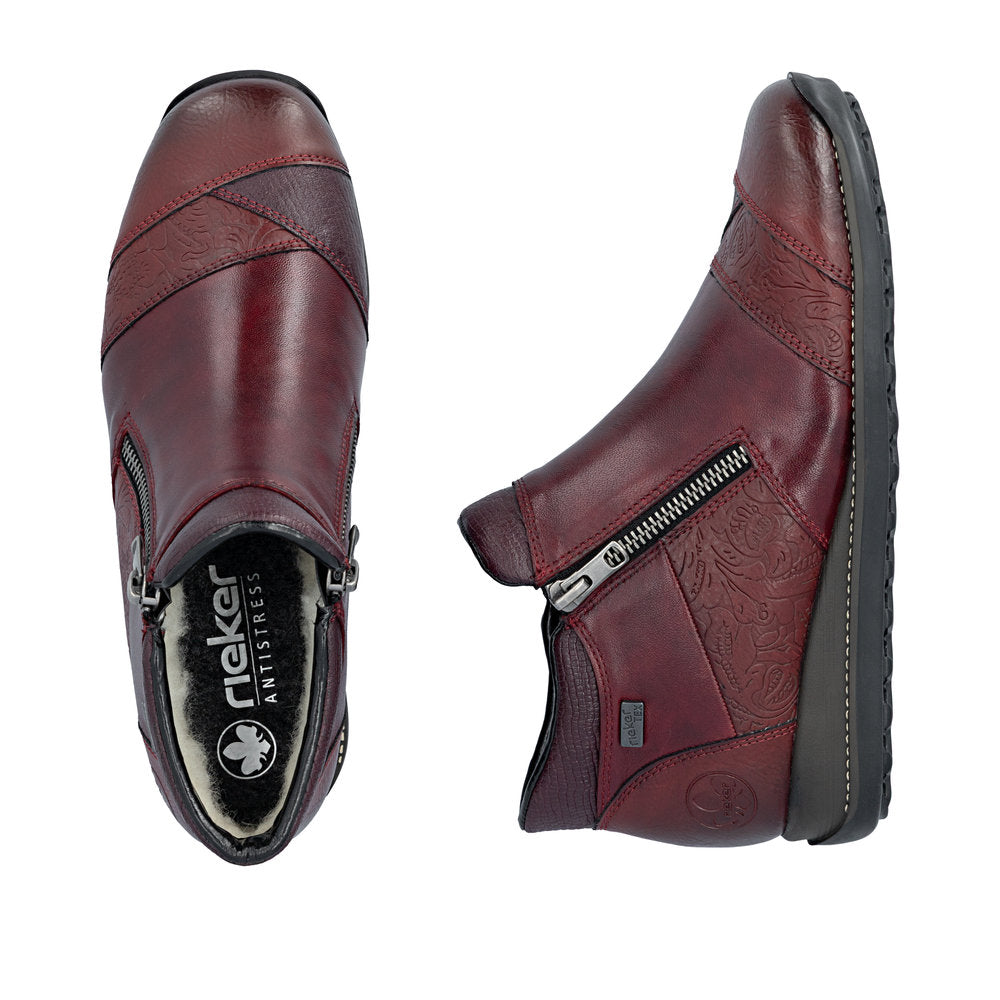 Ghete Dama Piele Naturala Rieker RIEK 44281 - imaginea 11