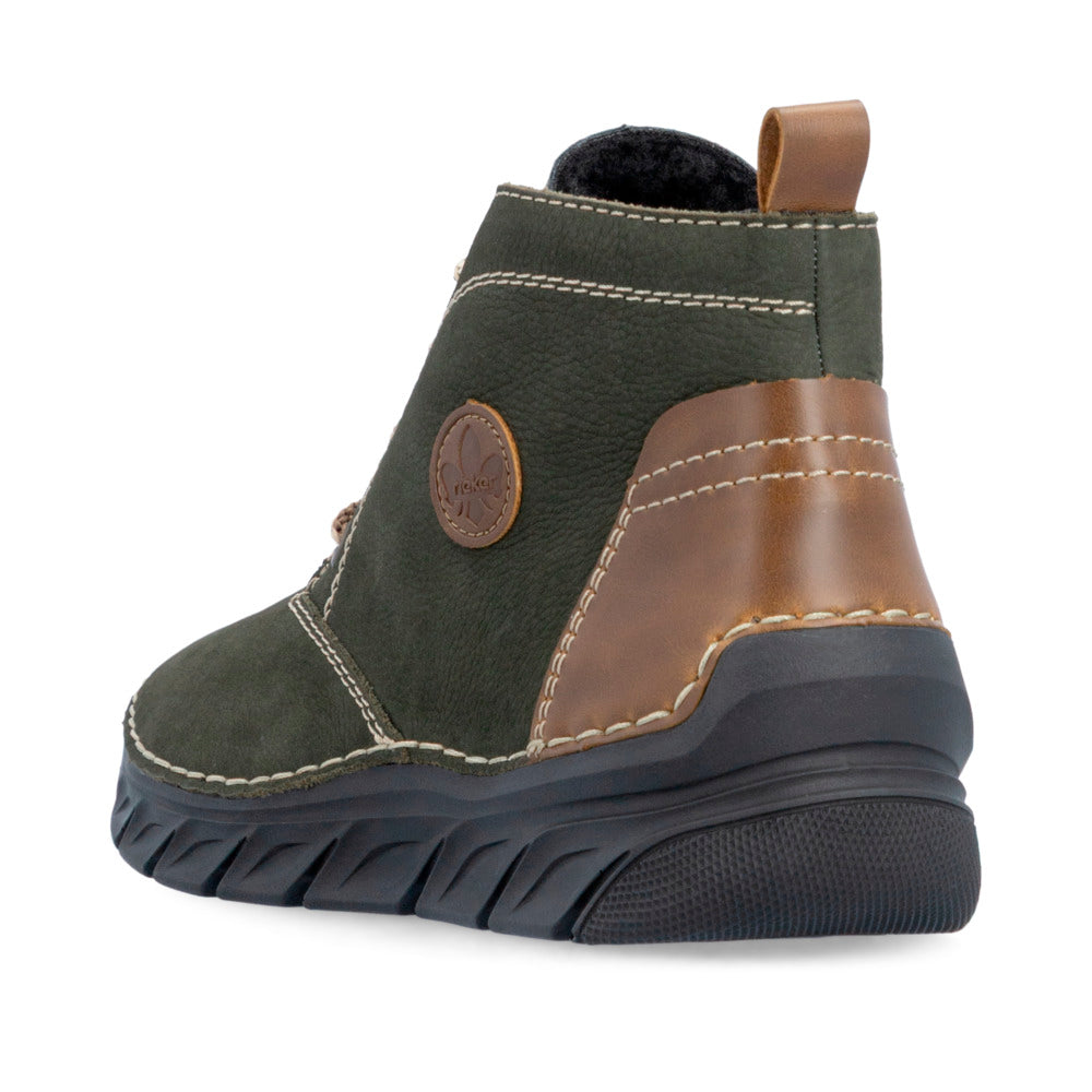 Ghete Dama Piele Naturala Rieker RIEK 55036 - imaginea 5