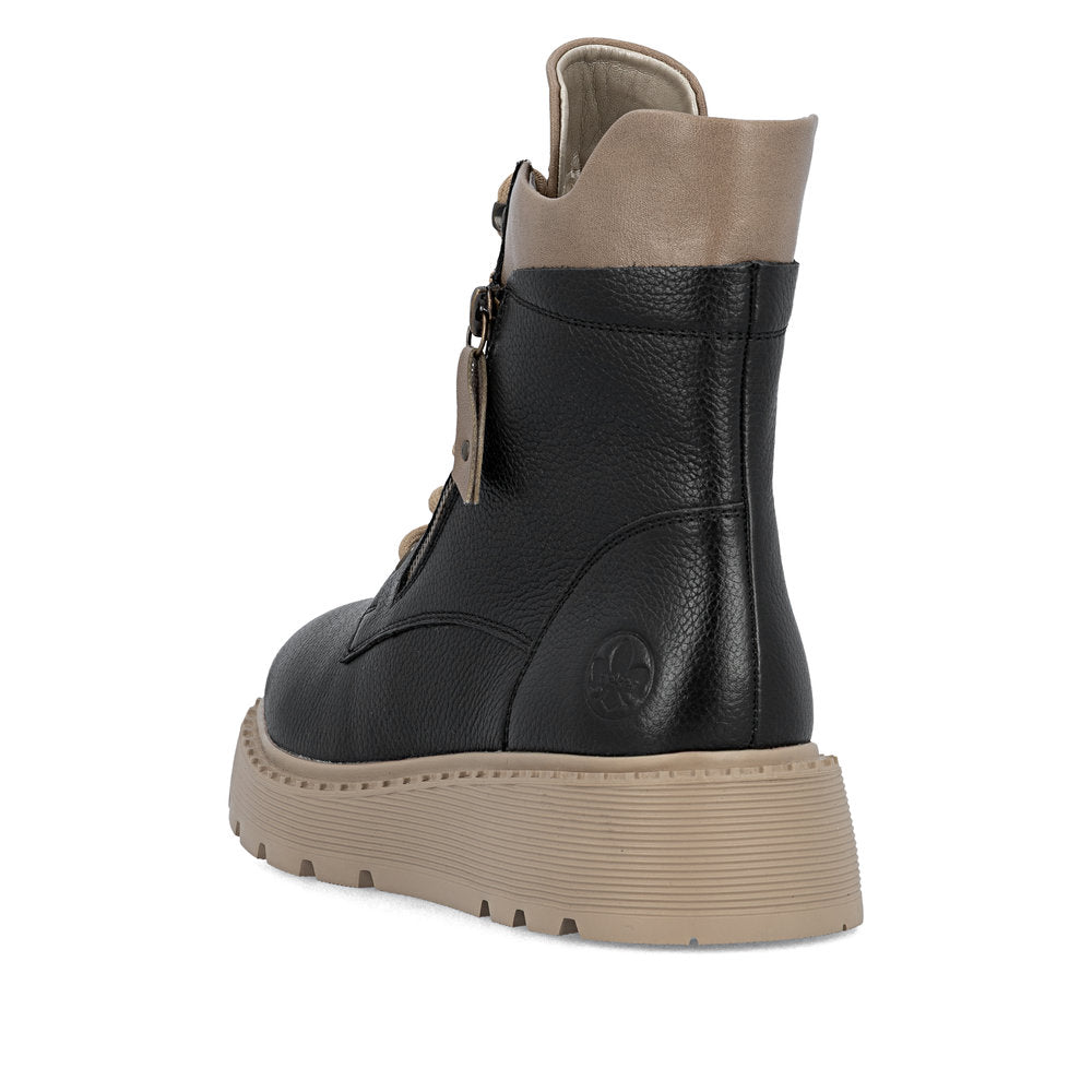 Ghete Dama Piele Naturala Rieker RIEK 70406 - imaginea 7