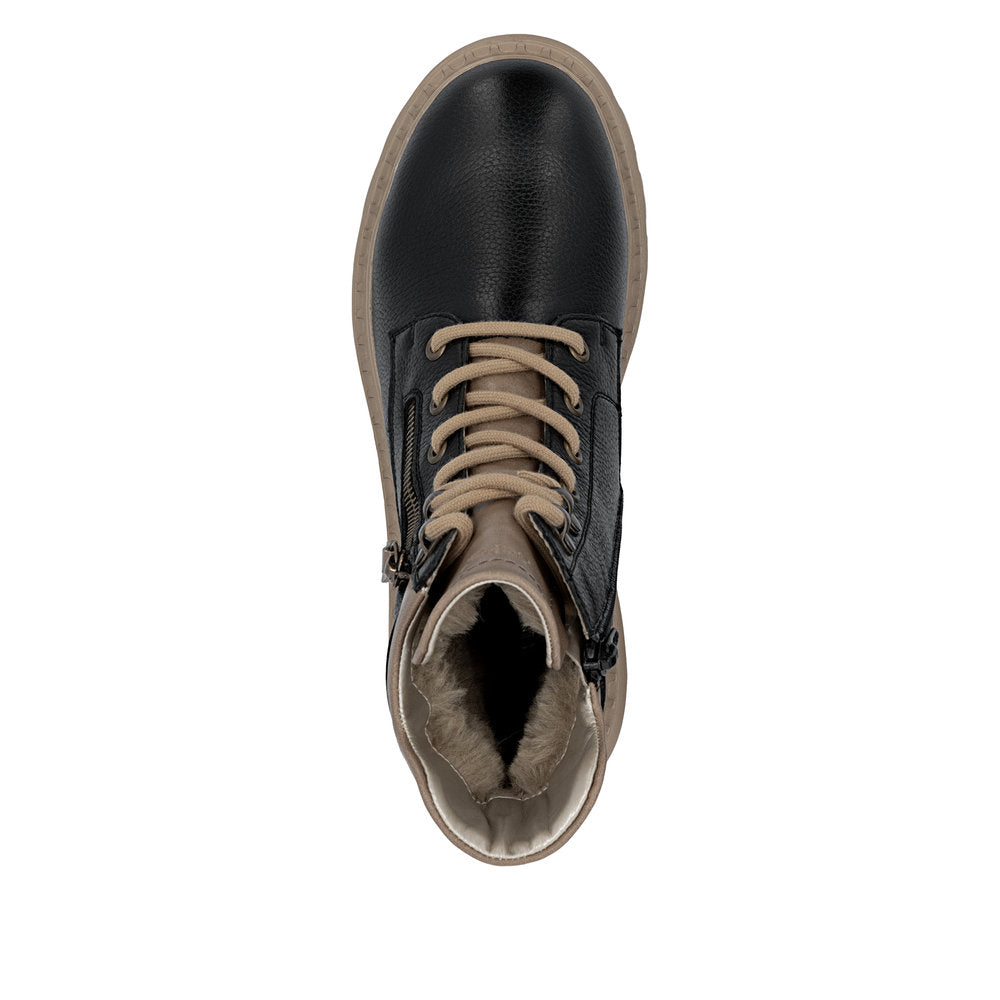 Ghete Dama Piele Naturala Rieker RIEK 70406 - imaginea 8