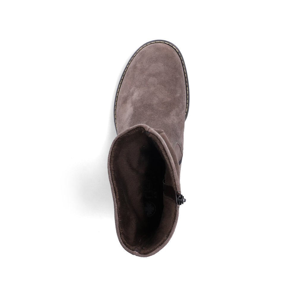 Ghete Dama Piele Naturala Rieker RIEK 74874 - imaginea 9