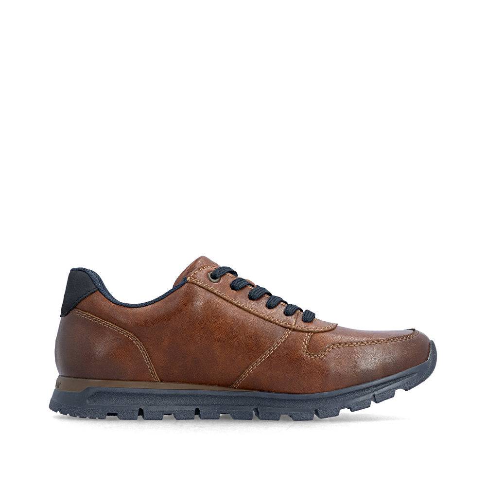 Pantofi Barbati Piele Naturala Rieker RIEK B0513 - imaginea 4