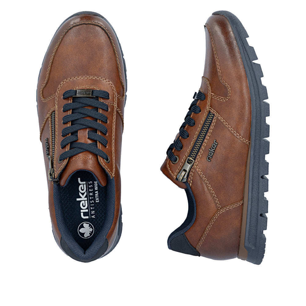Pantofi Barbati Piele Naturala Rieker RIEK B0513 - imaginea 11