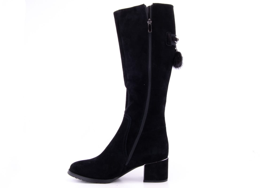 Cizme Dama Feeling Piele Naturala Intoarsa Bell 226-0185 /Nv - amely.ro - amely.ro