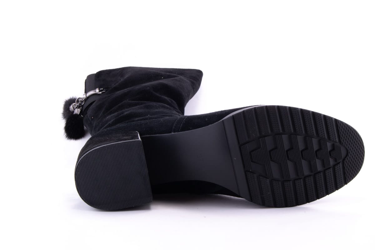 Cizme Dama Feeling Piele Naturala Intoarsa Bell 226-0185 /Nv - amely.ro - amely.ro