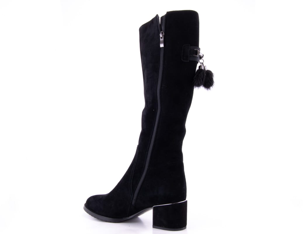 Cizme Dama Feeling Piele Naturala Intoarsa Bell 226-0185 /Nv - amely.ro - amely.ro