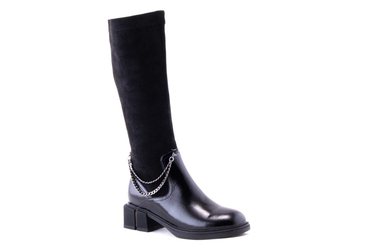 Cizme Dama Ld Ricardo Piele Naturala Intoarsa Bell 3452 /N - amely.ro - amely.ro