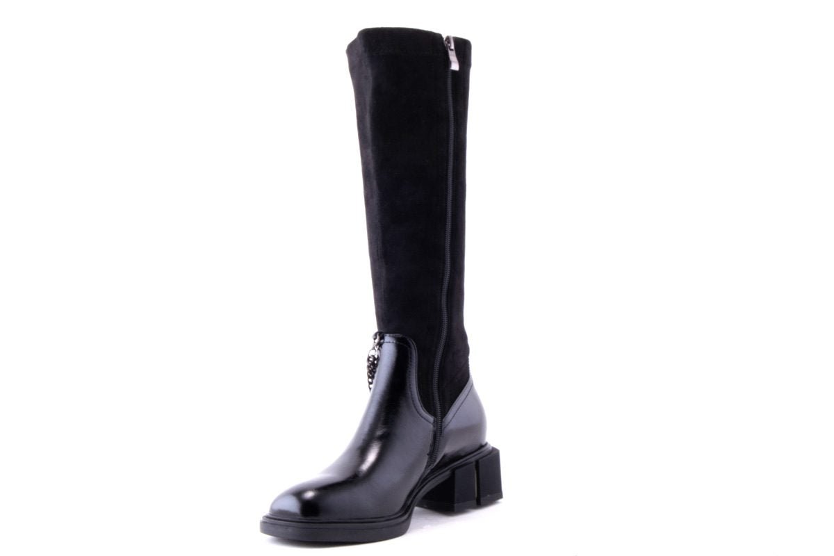 Cizme Dama Ld Ricardo Piele Naturala Intoarsa Bell 3452 /N - amely.ro - amely.ro