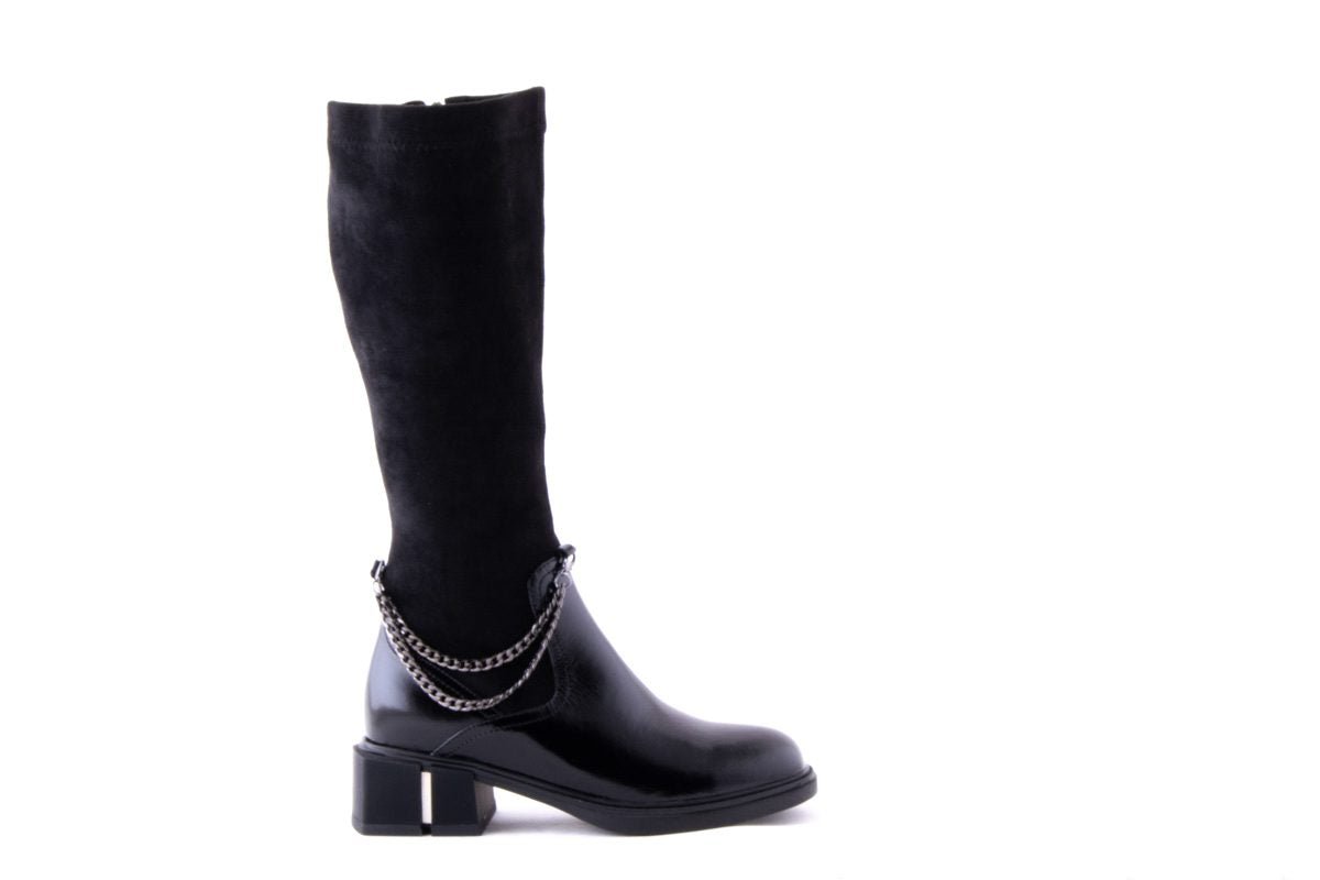 Cizme Dama Ld Ricardo Piele Naturala Intoarsa Bell 3452 /N - amely.ro - amely.ro