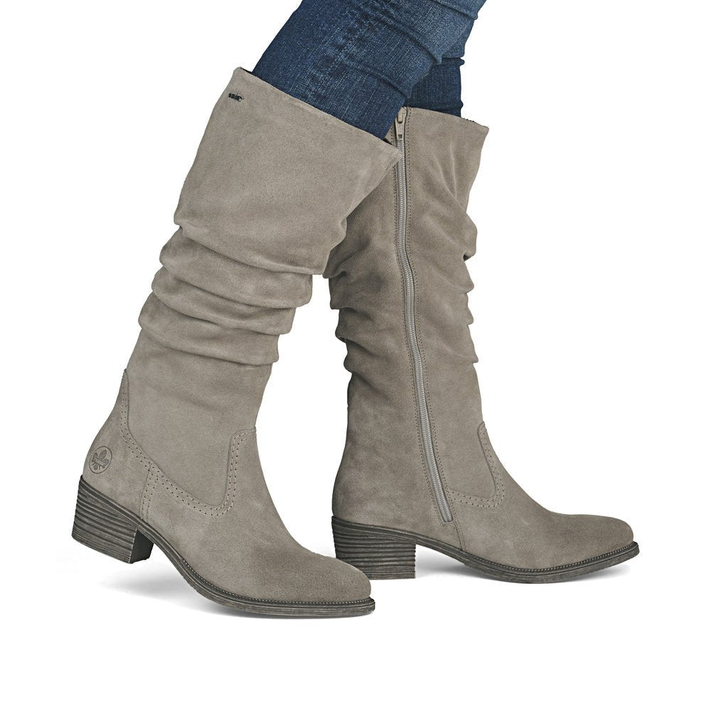 Cizme Dama Piele Naturala Rieker RIEK 73159 - Rieker - amely.ro