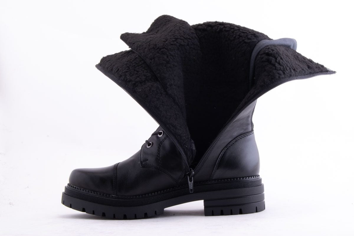 Cizme Dama Piele Naturala Rieker Riek Y3132 /N - Rieker - amely.ro