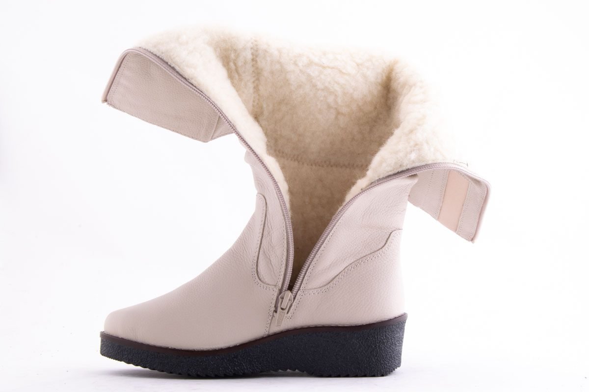 Cizme Dama Piele Naturala Rieker Riek Y4693 /Bej - Rieker - amely.ro