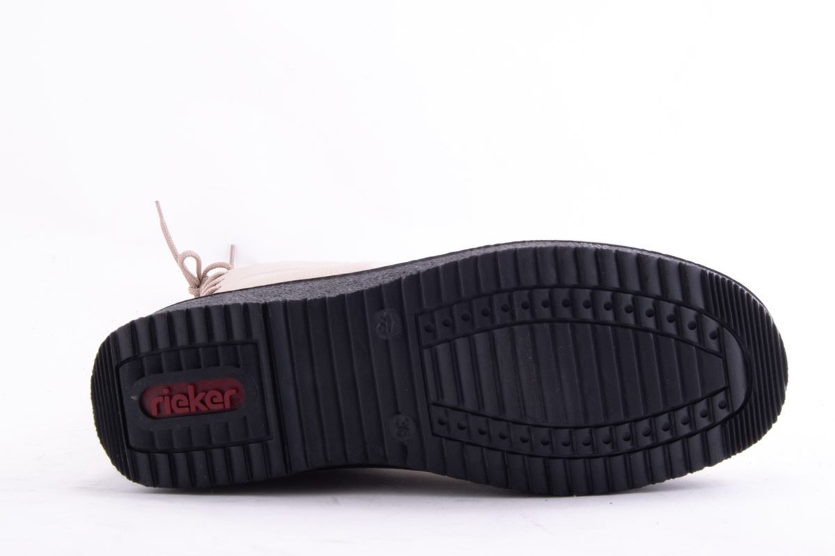 Cizme Dama Piele Naturala Rieker Riek Y4693 /Bej - Rieker - amely.ro