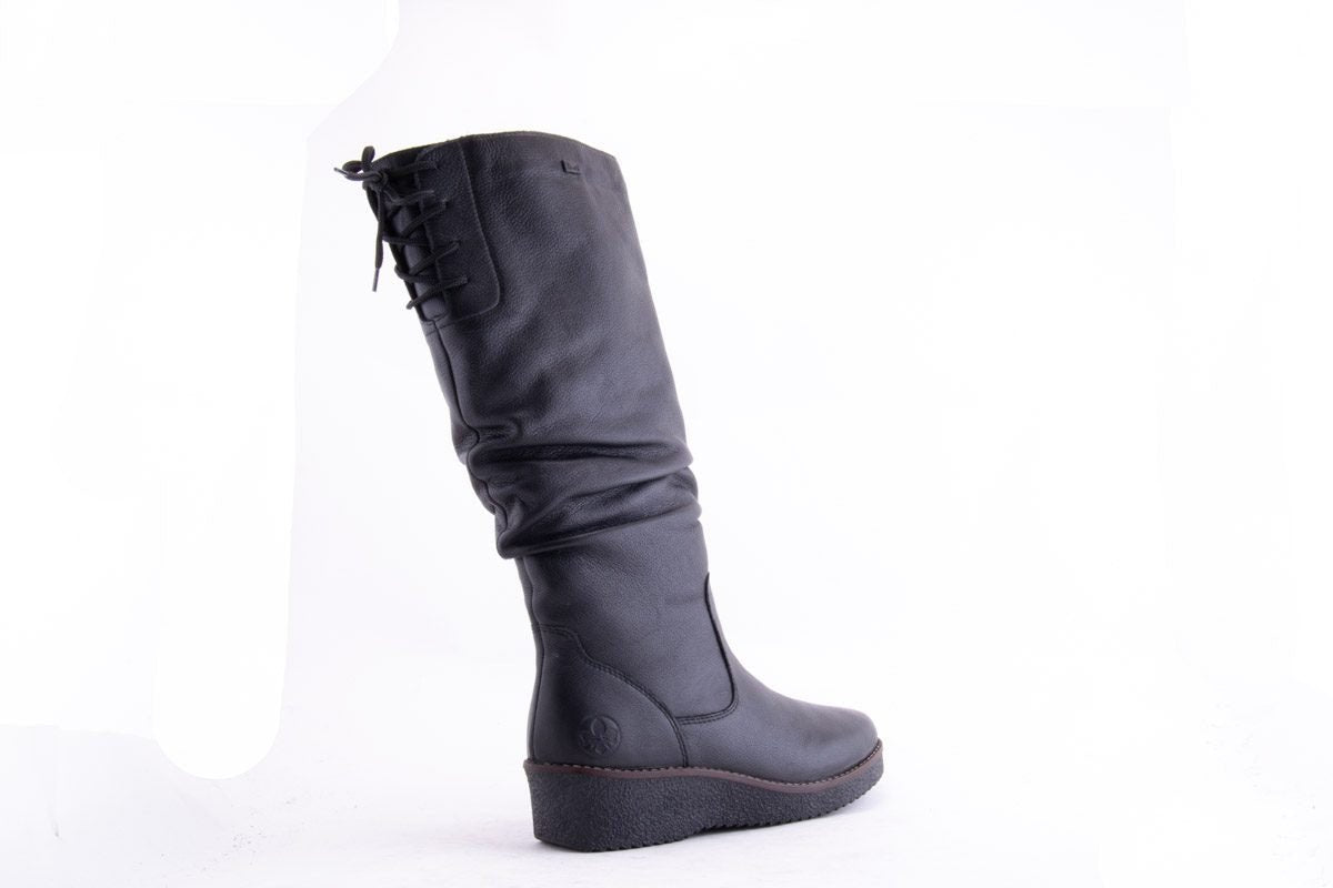 Cizme Dama Piele Naturala Rieker Riek Y4693 /N - Rieker - amely.ro