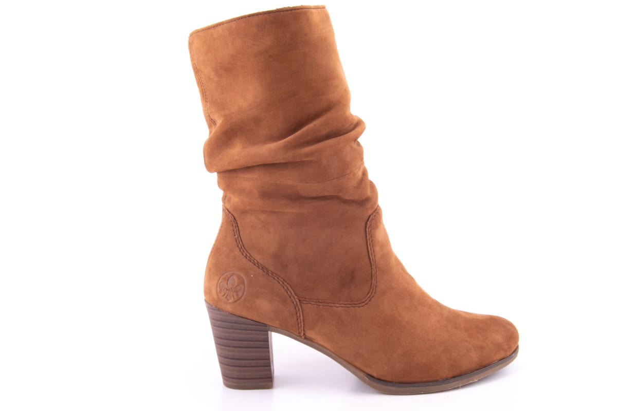 Cizme Dama Rieker Piele Naturala Intoarsa Riek Y8983 /Md - Rieker - amely.ro
