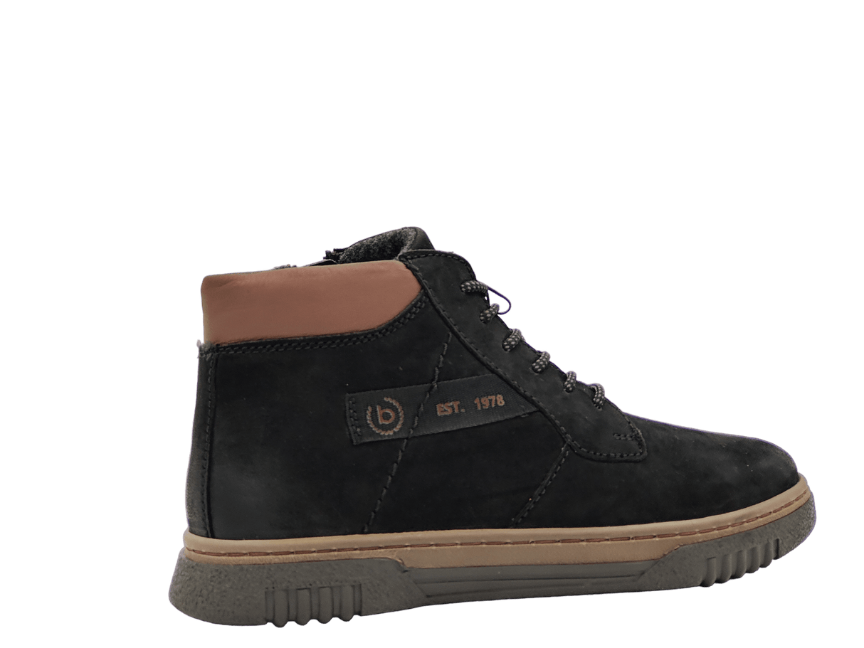 Ghete Barbati Bugatti Piele Naturala NABUK Asto A5Z33 - Bugatti - amely.ro