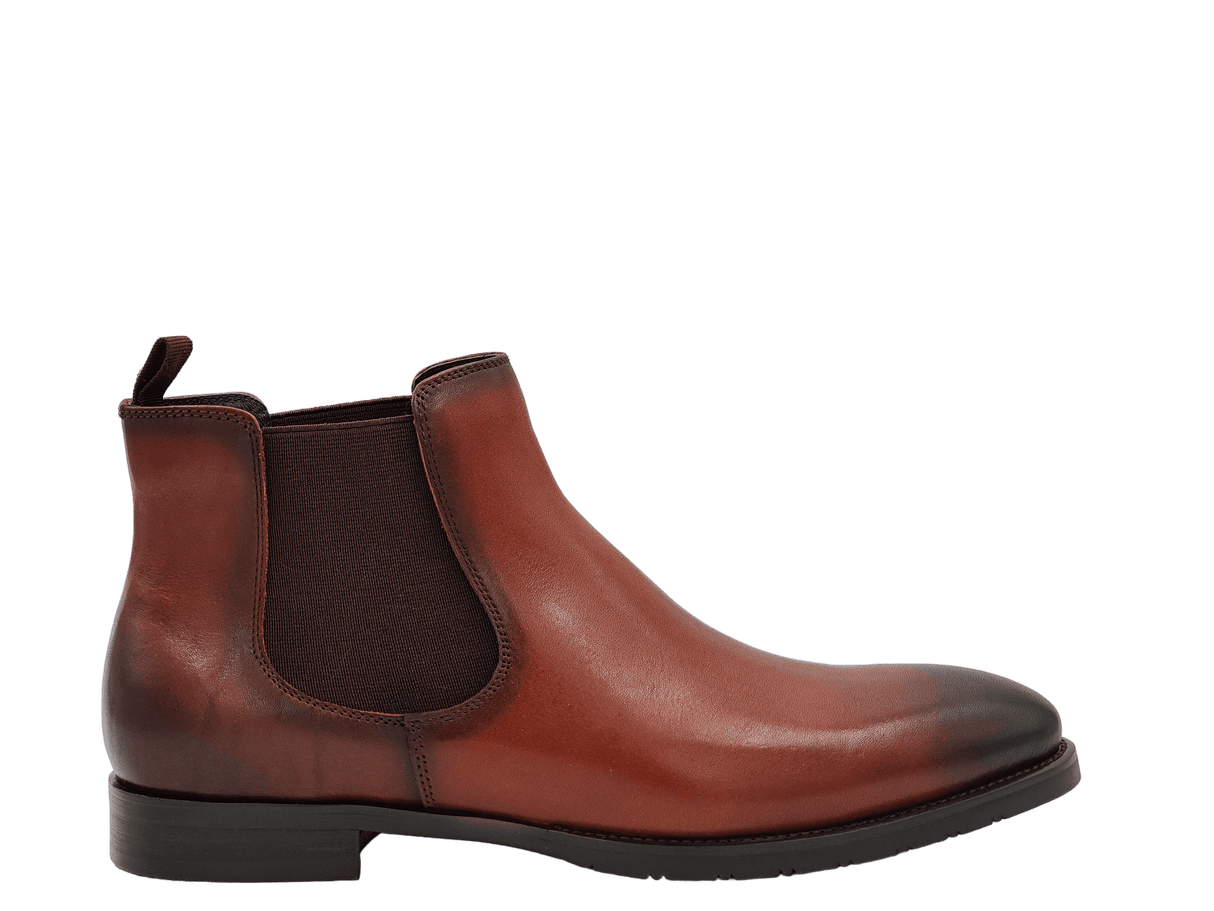 Ghete Barbati Elegante Piele Naturala Franky Piele Naturala Feni 155B-01 - Franky - amely.ro