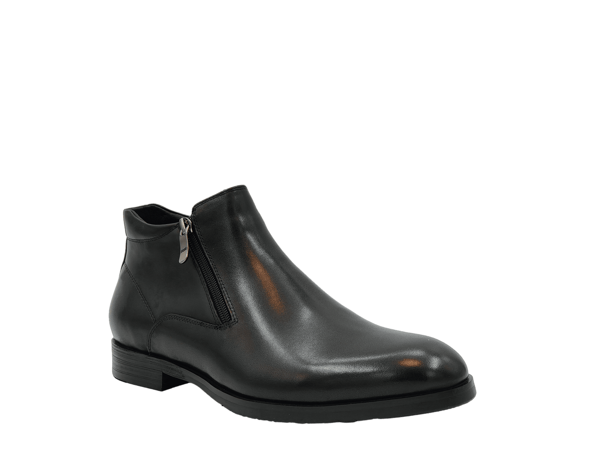 Ghete Barbati Elegante Piele Naturala Franky Piele Naturala Feni B1681-07 - Franky - amely.ro