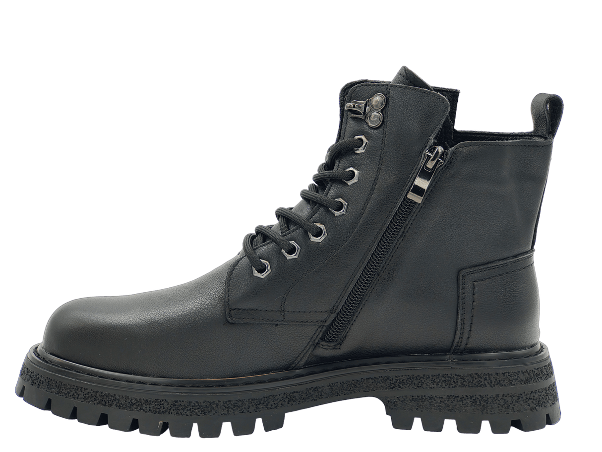 Ghete Barbati Franky Piele Naturala Feni 9005 - Franky - amely.ro