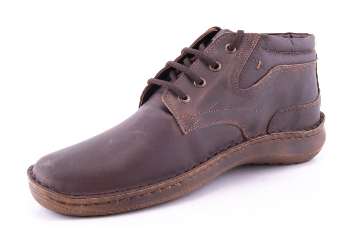 Ghete Barbati Icosil Piele Naturala Nabuk Icos 663/M - amely.ro - amely.ro