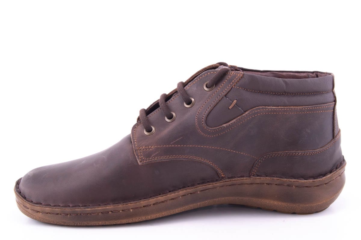 Ghete Barbati Icosil Piele Naturala Nabuk Icos 663/M - amely.ro - amely.ro