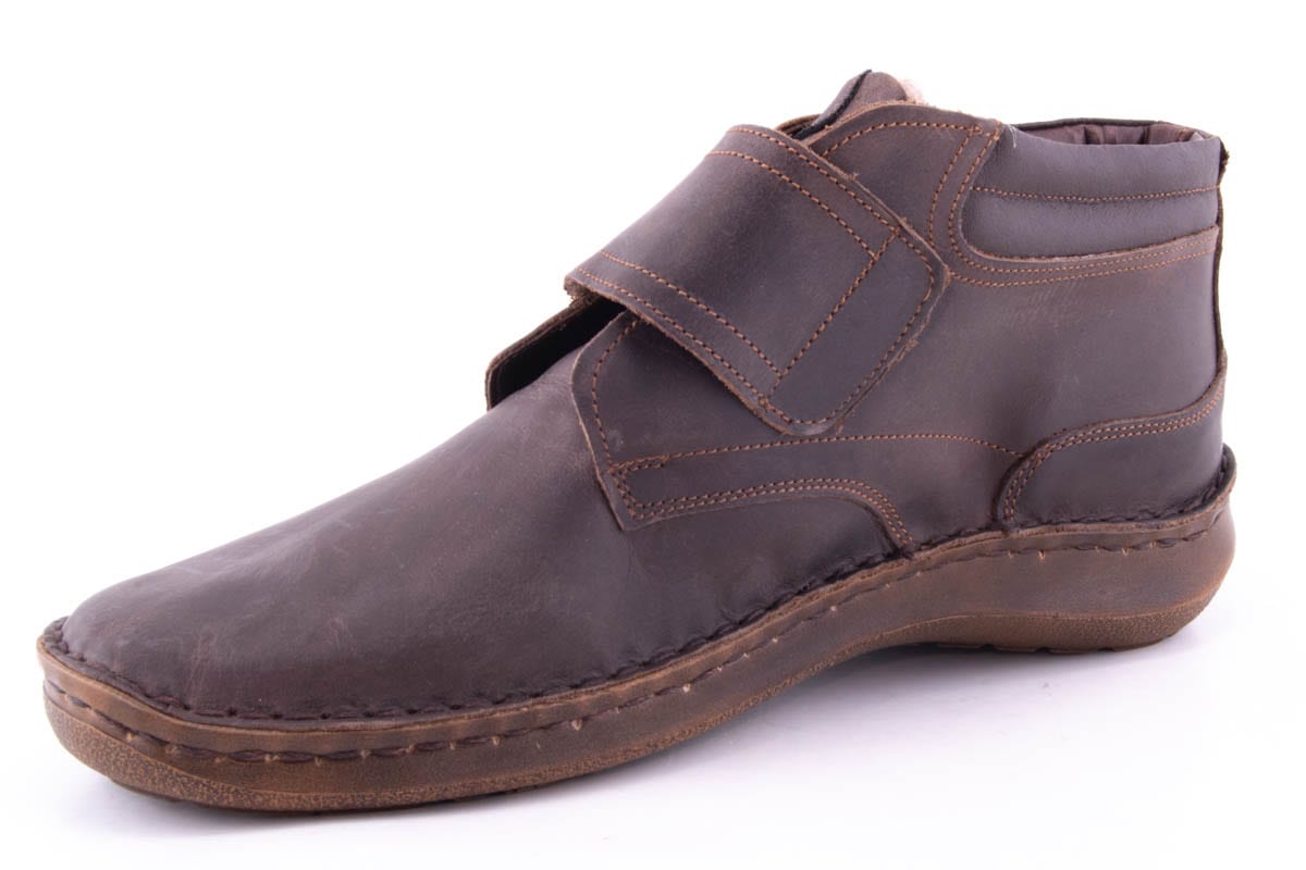 Ghete Barbati Icosil Piele Naturala Nabuk Icos 663Sc/M - amely.ro - amely.ro