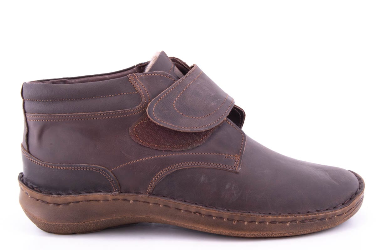 Ghete Barbati Icosil Piele Naturala Nabuk Icos 663Sc/M - amely.ro - amely.ro