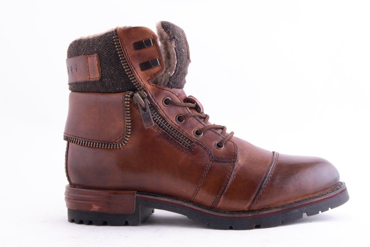 Ghete Barbati Piele Naturala Bugatti Asto 6115B /M - Bugatti - amely.ro