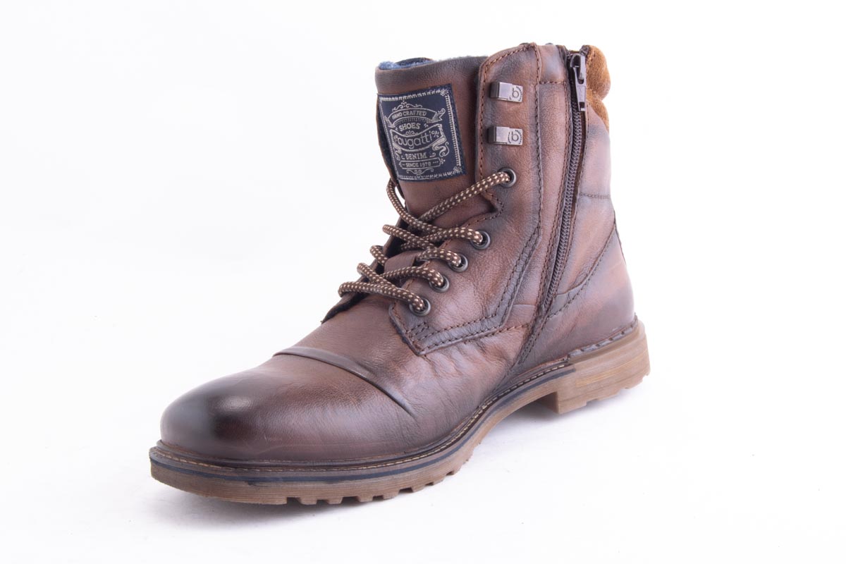 Ghete Barbati Piele Naturala Bugatti Asto A0U31 /Mi - Bugatti - amely.ro