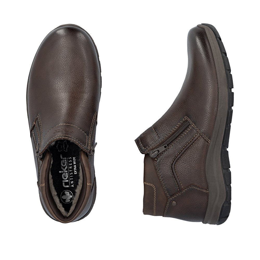 Ghete Barbati Piele Naturala Rieker RIEK 03657 - Rieker - amely.ro