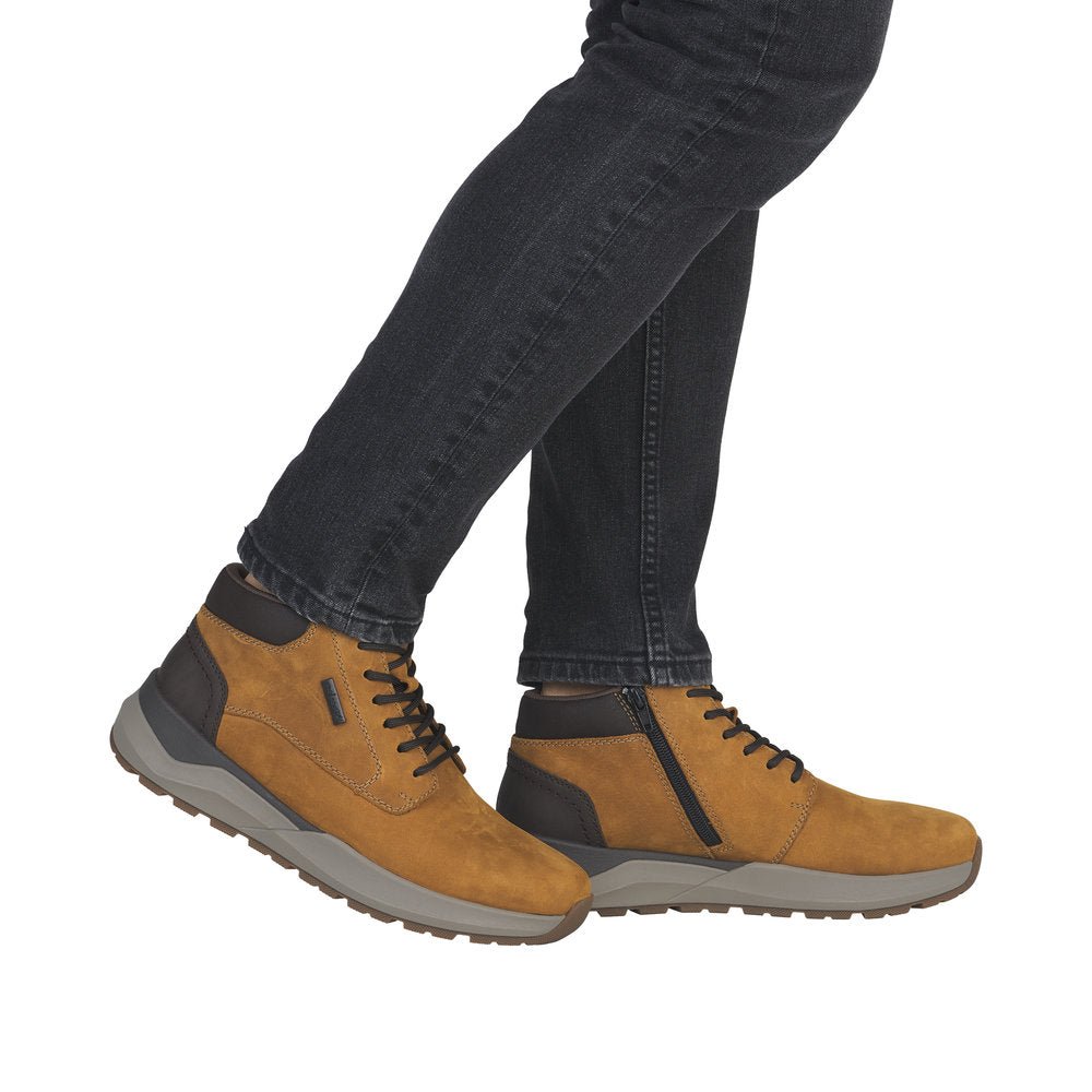 Ghete Barbati Piele Naturala Rieker RIEK 06001 - Rieker - amely.ro