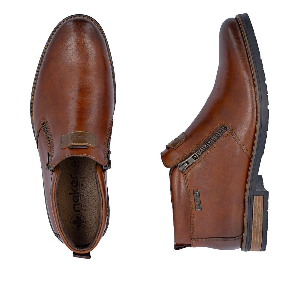 Ghete Barbati Piele Naturala Rieker RIEK 14656 - Rieker - amely.ro
