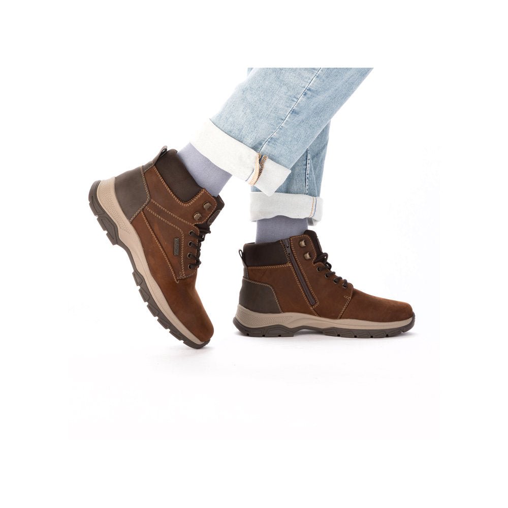 Ghete Barbati Piele Naturala Rieker RIEK 30241 - Rieker - amely.ro