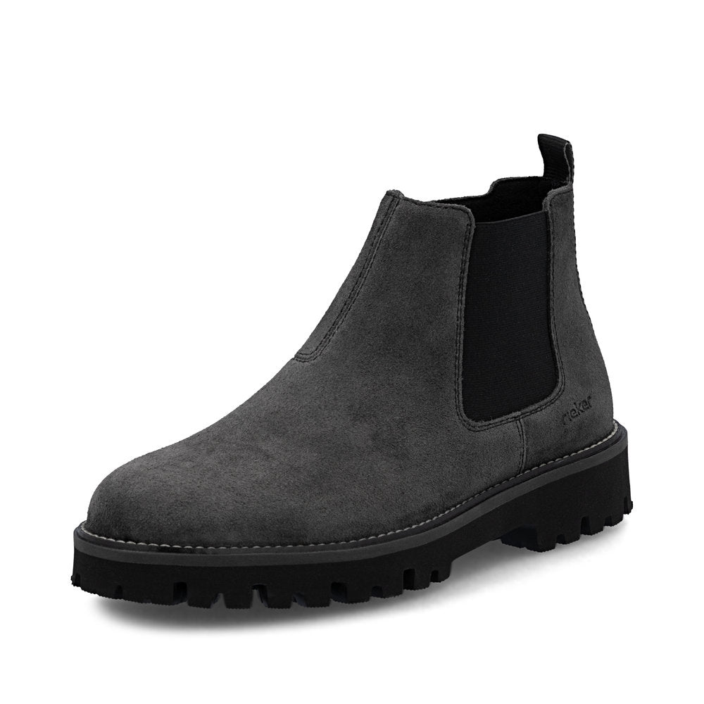 Ghete Barbati Piele Naturala Rieker RIEK 30453 - Rieker - amely.ro