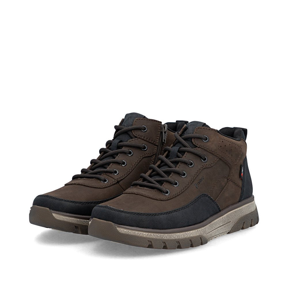 Ghete Barbati Piele Naturala Rieker RIEK B9303 - Rieker - amely.ro