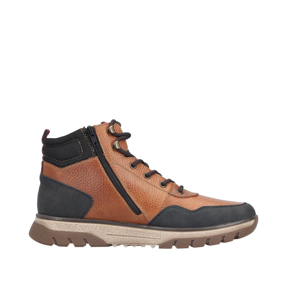 Ghete Barbati Piele Naturala Rieker RIEK B9310 - Rieker - amely.ro