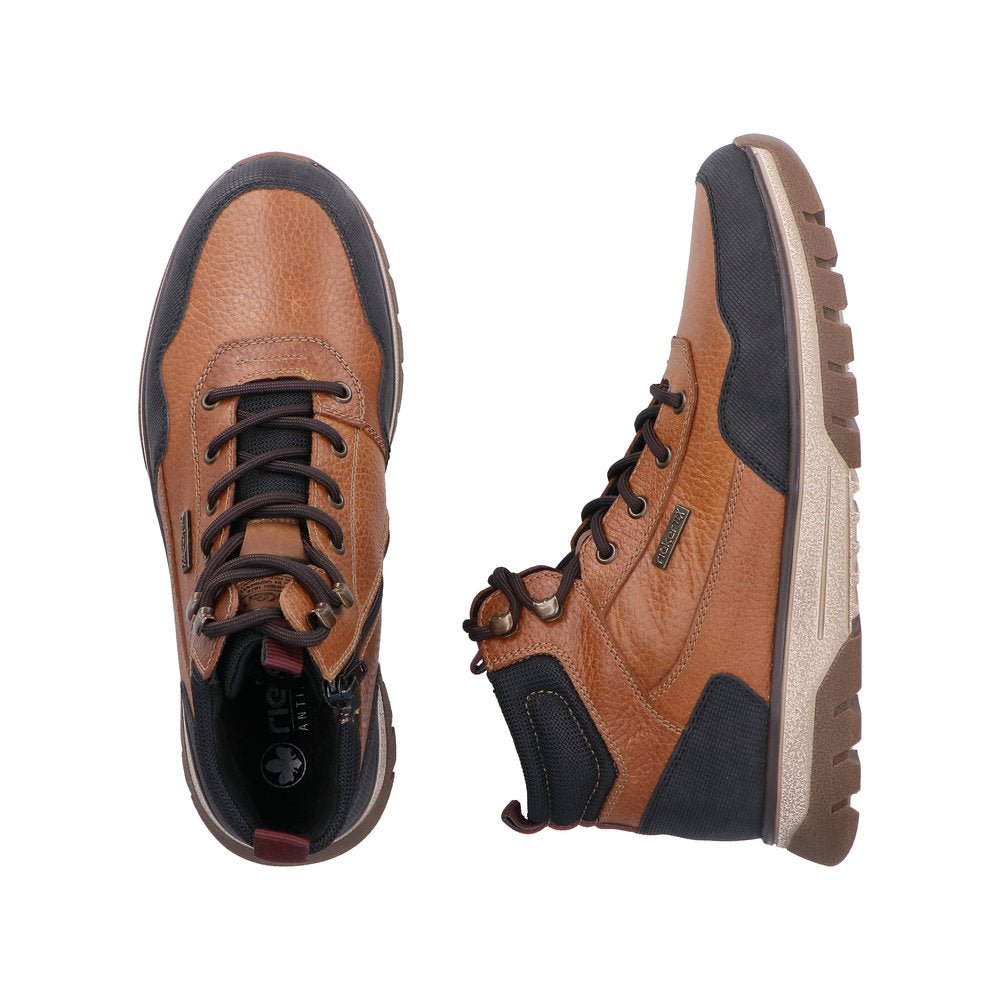 Ghete Barbati Piele Naturala Rieker RIEK B9310 - Rieker - amely.ro