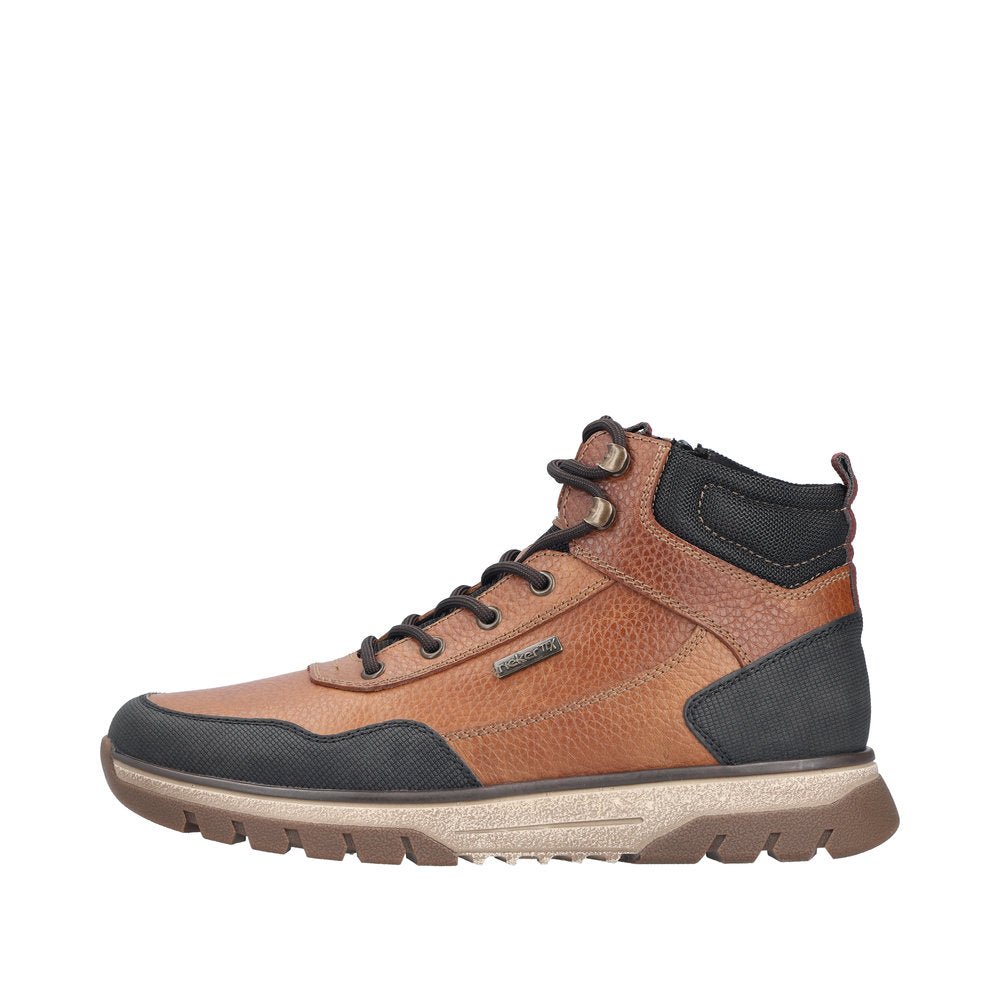 Ghete Barbati Piele Naturala Rieker RIEK B9310 - Rieker - amely.ro